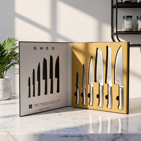 طقم سكاكين ٦ قطع SMEG